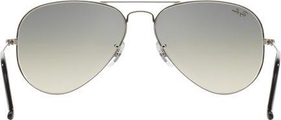 Ray-Ban RB3025 003/32 - Aviator (Gradiënt) - zonnebril - Zilver / Lichtgrijs Gradiënt - 62mm van Ray-Ban — afbeelding 4