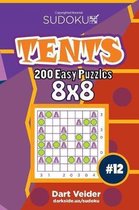 Sudoku Tents - 200 Easy Puzzles 8x8 (Volume 12)
