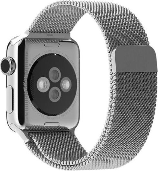 YONO Milanees Bandje geschikt voor Apple Watch - 38 mm - 40 mm - Luxe RVS  Stalen | bol.com