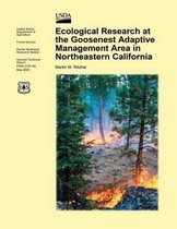 Ecological Research in the Goosenesst Adaptive Management Area in Northeastern California