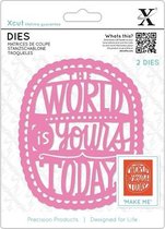 Dies (2pcs) - The World Is Yours