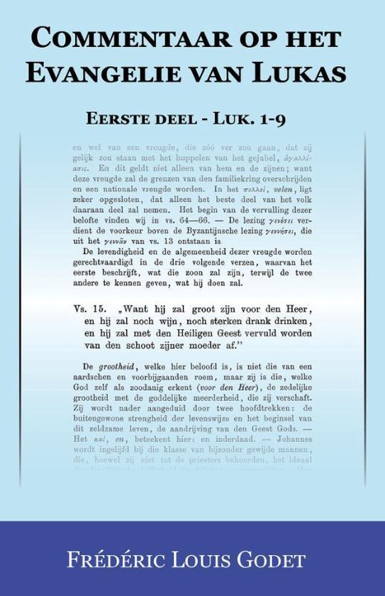 Commentaar op het Evangelie van Lukas 1