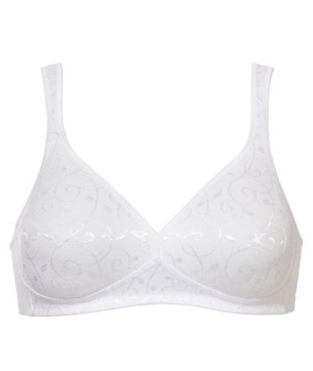 Triumph Elegant Cotton N - WHITE - Vrouwen