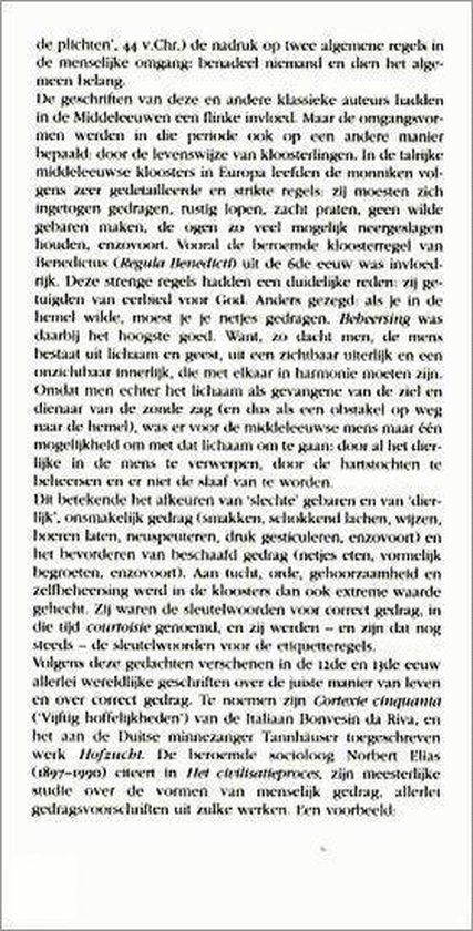 Pagina 30 uit het boek 'De Dikke Ditz Hoe hoort het eigenlijk?' met tekst over etiquette.