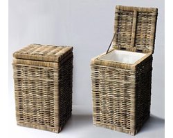Evy  - Opbergmand - Naturel - Rotan