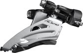 Shimano Voorderailleur Alivio M4020 9s Dubbel Klem Middel Zilver