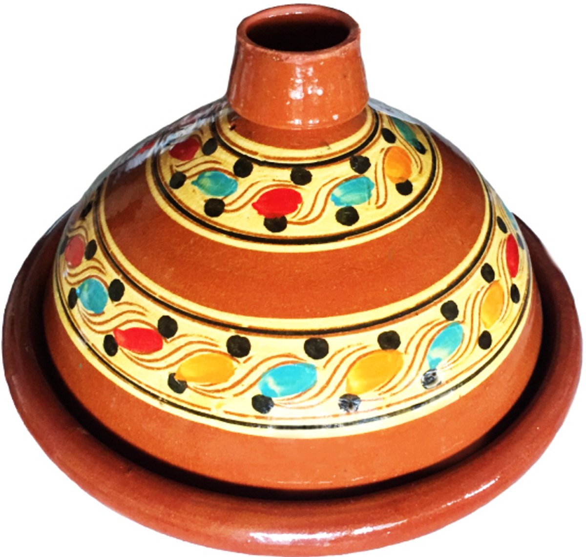 Bol.com Marokkaanse Originele Tajine - Aardewerk - Ø 30 Cm aanbieding