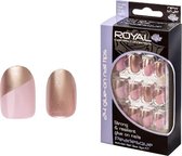 Royal 24 Glue-On Nail Tips Pearlesque (Met nagellijm)