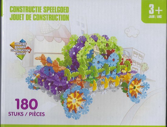 leerling kristal Gelovige constructie speelgoed 180 stuks in doos vanaf 3 jaar | bol.com