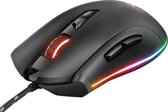 bol.com | GXT 900 Qudos – Gaming muis met instelbare RGB verlichting –  15.000 dpi