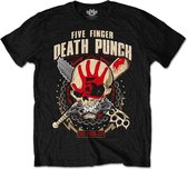 Five Finger Death Punch Heren Tshirt -S- Zombie Kill Zwart