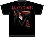 Alice Cooper Heren Tshirt -L- Welcome To My Nightmare Zwart