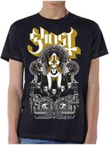 Ghost Heren Tshirt -M- Wegner Zwart