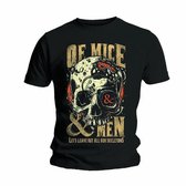 Of Mice & Men Heren Tshirt -S- Leave Out All Our Skeletons Zwart