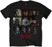 Slipknot - Blocks Heren T-shirt - XL - Zwart