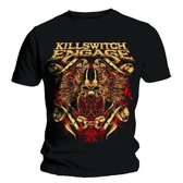 Killswitch Engage Heren Tshirt -L- Engage Bio War Zwart