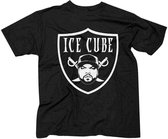 Ice Cube Heren Tshirt -M- Raider Zwart