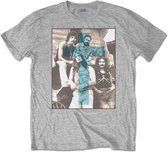 Black Sabbath Heren Tshirt -XL- Blue Cross Grijs