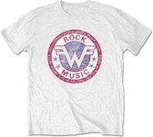 Weezer Heren Tshirt -L- Rock Music Wit