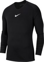 Nike Park Dry Thermoshirt - Maat XXL  - Mannen - zwart/wit