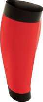 Senvi Sports Compressie Calf sleeves - Leg- Rood/Zwart Maat L