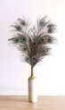 Plumes de paon | 10 pièces | 90-100 cm | Décoration plume de paon