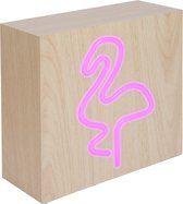 Bigben - Draadloze Speaker - Neon Flamingo - Inductie oplaadpunt