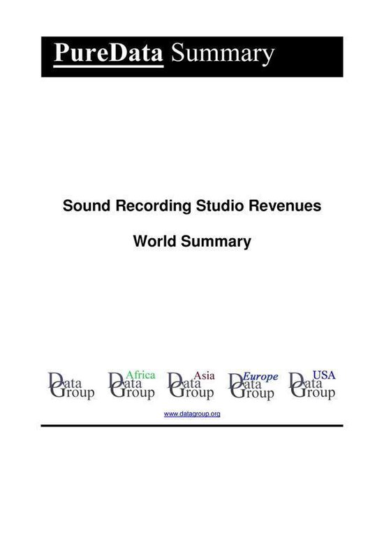 PureData World Summary 2345 - Sound Recording Studio Revenue ... - cover