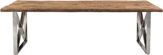 Eettafel Rixos Zilver Sleeper Wood 180 x 90 cm