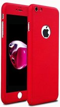 Rood Full Body Case Cover 360 graden Bescherming Hoesje iPhone 6/6S