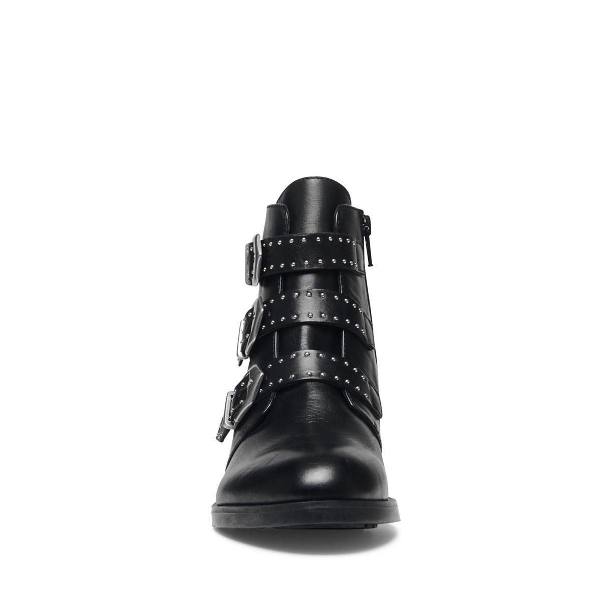 Zwarte buckle boots met studs bol.com