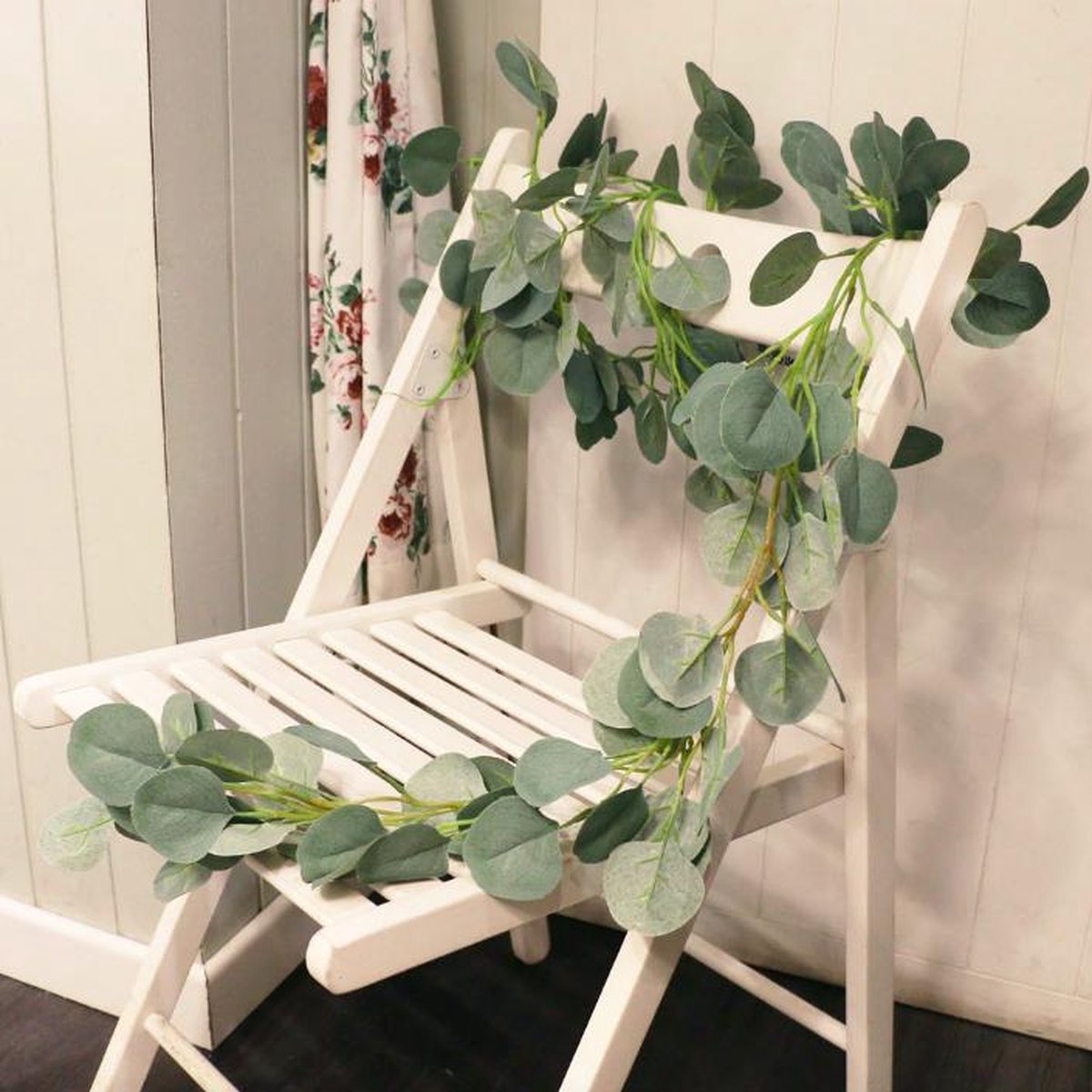 Eucalyptus Slinger 150 cm - Guirlande, decoratie, interieur, feest,  bruiloft, DIY,... | bol.com