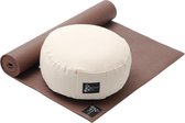 Yoga-Set Starter Edition - Meditatie (Yoga mat + meditatiekussen) choco Fitnessmat YOGISTAR