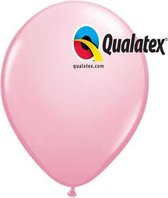 Qualatex Ballonnen Metallic Roze 13 cm 100 stuks