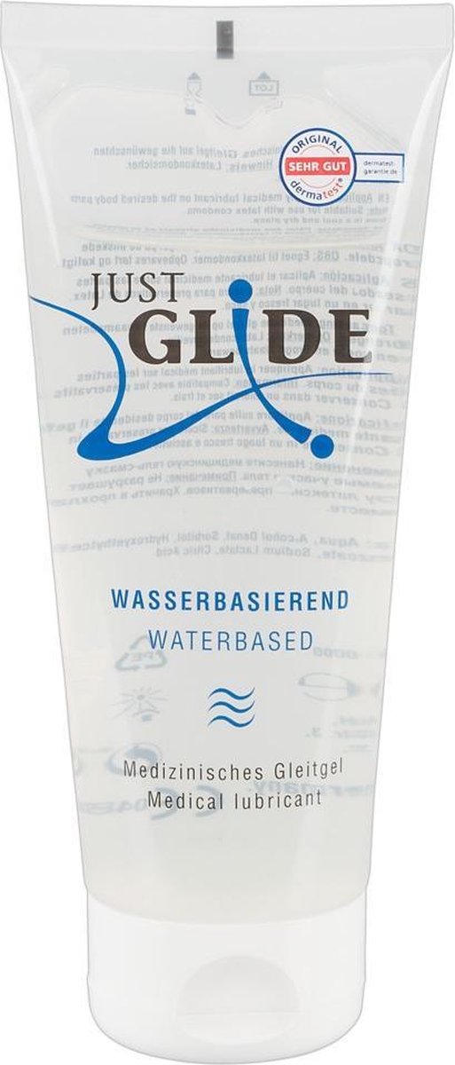 Goedkoopste Just Glide Op Waterbasis Glijmiddel - 200 ml