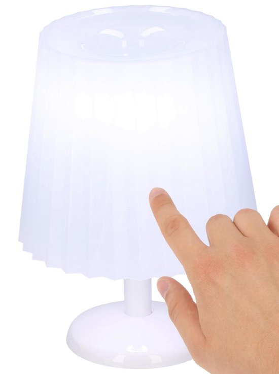 Grundig tafellamp – 8 LED's touch-bediening – cm – wit | bol.com