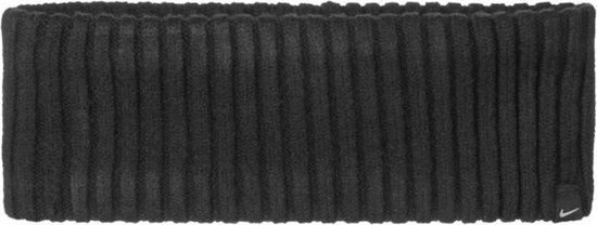 nike black wide knit headband