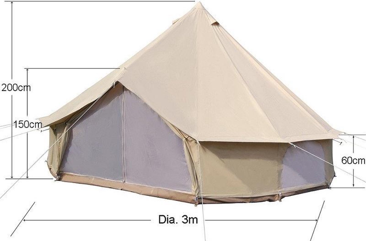 Safari tent 3 meter