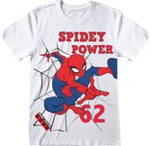 Marvel Spider-Man - Spidey Power - Jongens T-shirt -7-8 Jaar