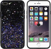 BackCover Spark Glitter TPU + PC voor Apple iPhone 8 Plus/7 Plus Blauw