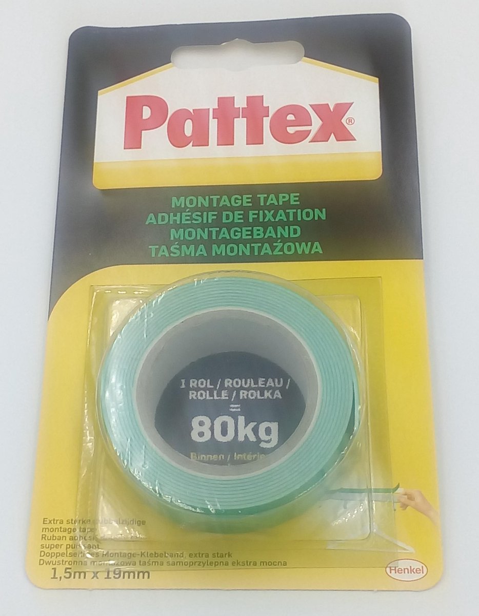 Pattex Montage Tape 80kg Groen | bol.com