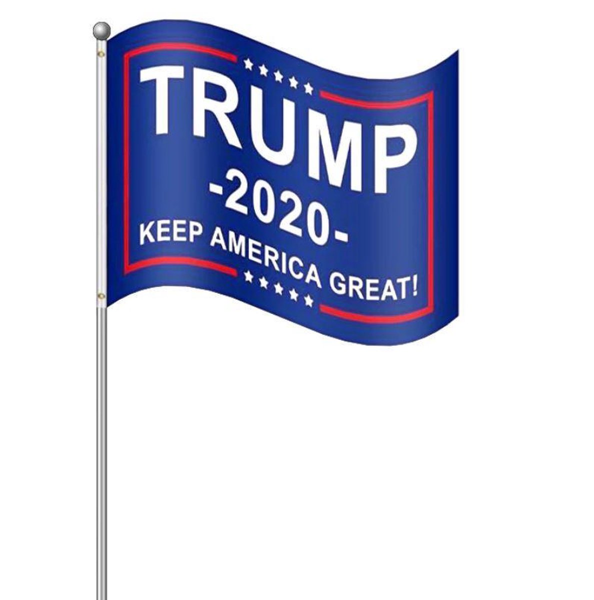 154x91cm 3x5 pied le président s'adapte Trump 2020 Keep America Great Drapeau Bannière 