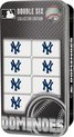 Afbeelding van het spelletje Masterpieces Dominoes Double 6 Set New York Yankees Honkbal
