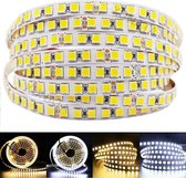 Ledstrips 5M  (120) Led 5054 koud wit  Helder