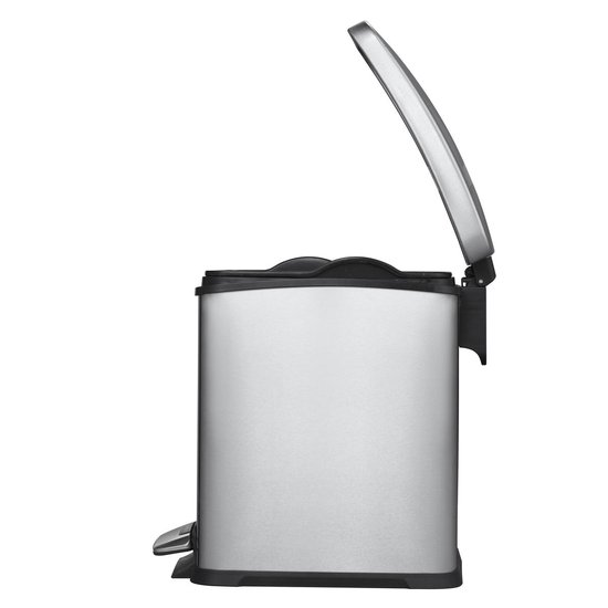 Poubelle EKO Rejoice - 8 l - Acier inoxydable mat