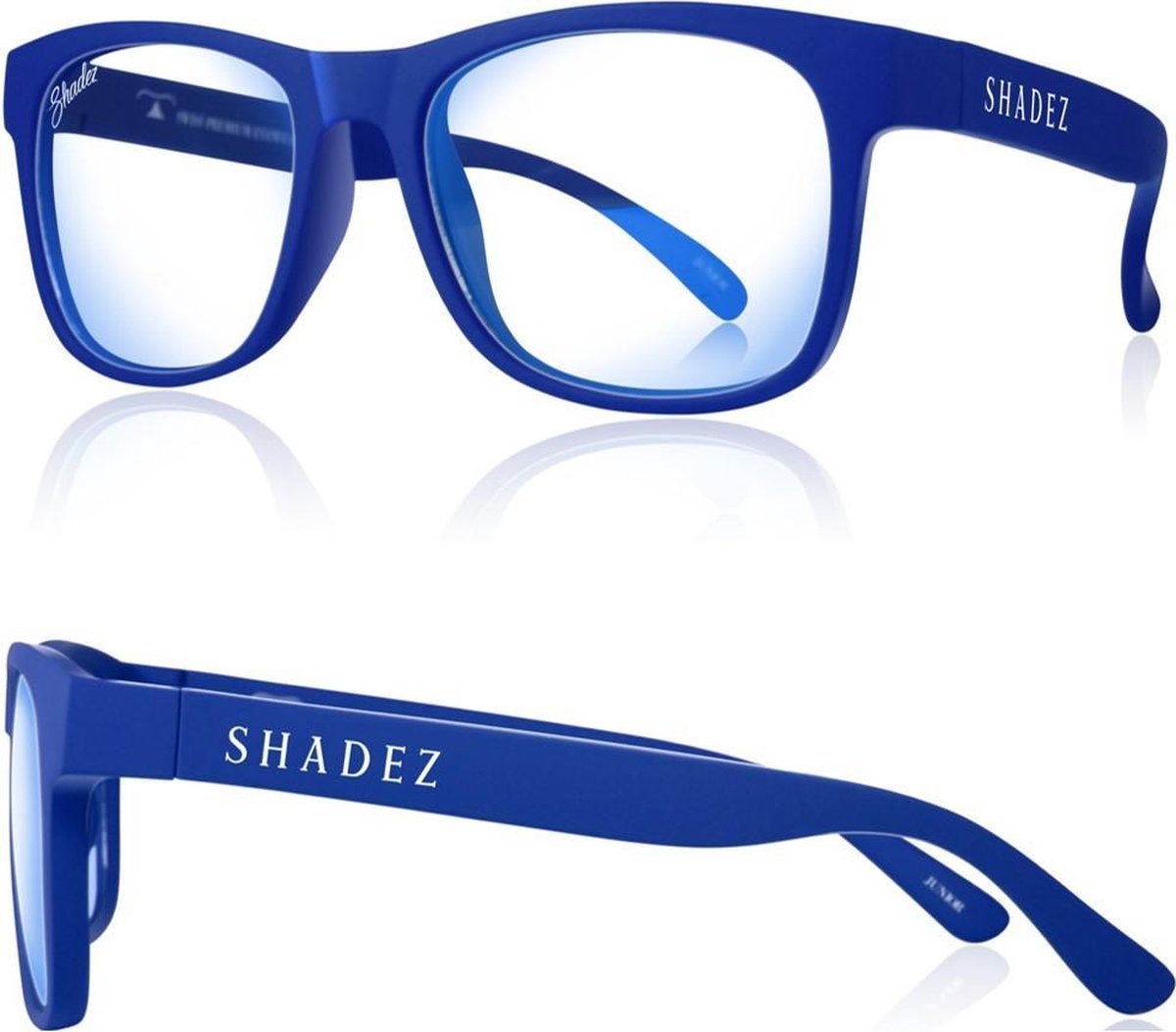 Beeldschermbril kind - Gamebril - Computerbril - Shadez - Blauw 3-7 jr