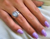 Zilveren ring Maansteen