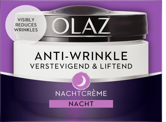 Olaz Anti-Wrinkle Verstevigend En Liftend Anti-Veroudering Hydraterende Nachtcrème 50 ml - Olaz
