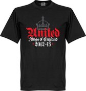 Manchester United Kings Of Engeland T-Shirt 2012-2013 - 5XL