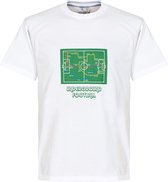 Underground Football T-Shirt - White - XS